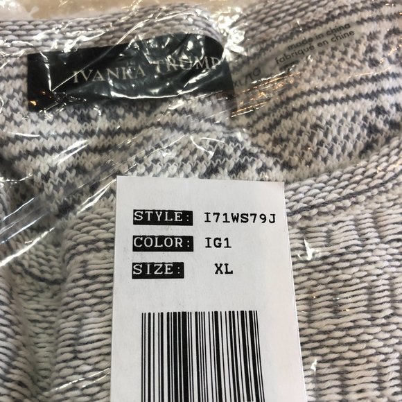 Ivanka Trump Sweater Fringe Hem - Picture 4 of 5